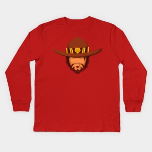 McCree Kids Long Sleeve T-Shirt